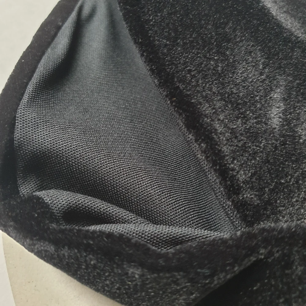 Solid Black or Fuzzy Heart Design Automobile Cushioned Single Bucket Seat Cover